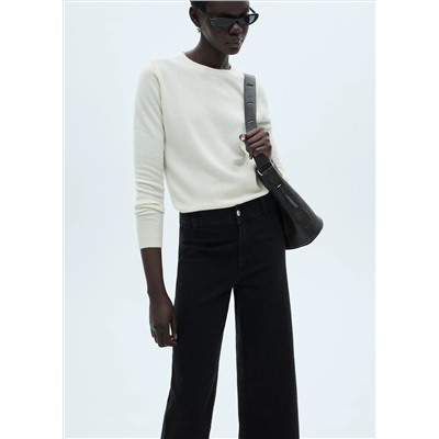 Jeans Catherin culotte tiro alto