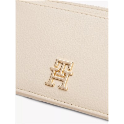 Monogram Zip Card Holder with Key Leash