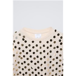 SOFT TOUCH SEQUIN T-SHIRT