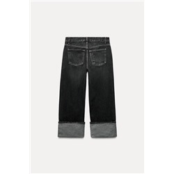 TRF STRAIGHT-LEG MID-RISE JEANS