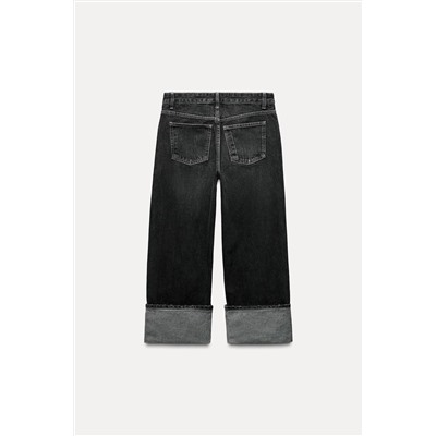 TRF STRAIGHT-LEG MID-RISE JEANS