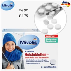 Halstabletten – akute Hals- und Rachenhilfe, 24 St