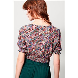 Camiseta Negro y rosa