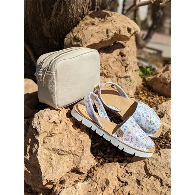 AB.Zapatos · 502 Samanta · Blanco+AB.Z · Pelle · 21-20 (370) BEIG