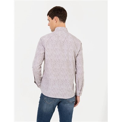 Vizon Slim Fit Uzun Kollu Gömlek