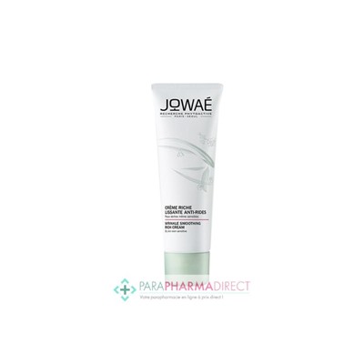 JOWAE Crème Riche Lissante Anti-Rides Visage 40ml