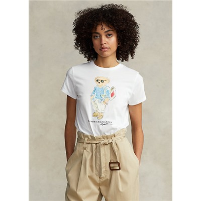 Polo Ralph Lauren Summer Cable Polo Bear Jersey Tee