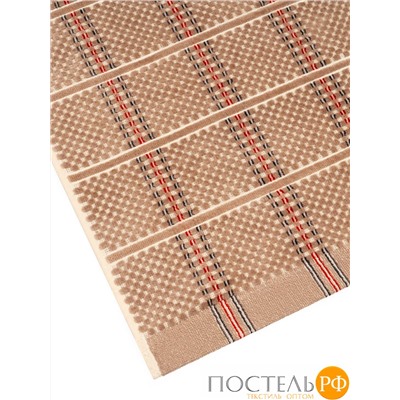 Полотенце велюровое Arya Aiden70x140 Бежевый