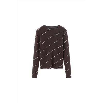 Jersey Marrón oscuro
