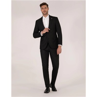 Siyah Ex. Slim Fit Takım Elbise