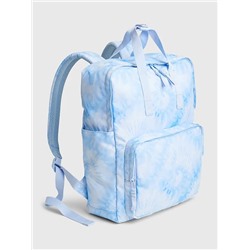 Kids Recycled Tie-Dye Print Senior Backpack