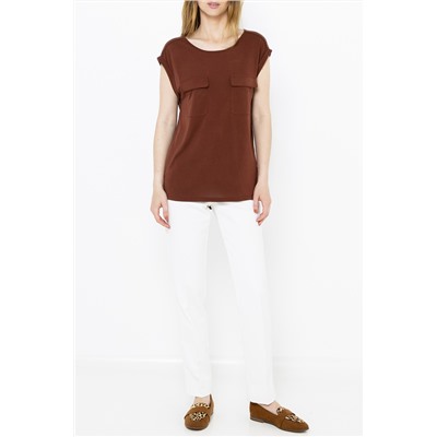 Camiseta Marrón claro