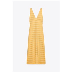 RUSTIC MIDI DRESS