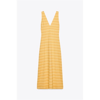 RUSTIC MIDI DRESS