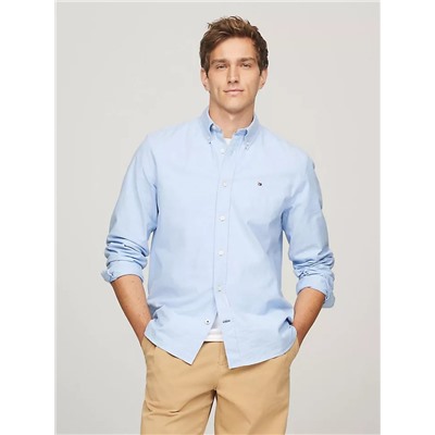 Regular Fit Stretch Oxford Shirt