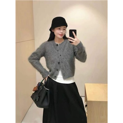 Женский мягкий кардиган из смесовой шерсти CO*S