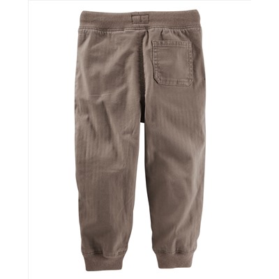Twill Joggers