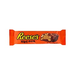 Шоколадный батончик Reese's с арахисовой пастой, орехами и молочным шоколадом от Hershey's 47 гр / Hershey's Reese's Nut Bar 47 g
