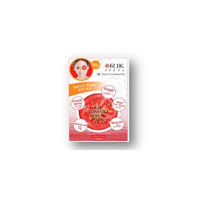 Маски-патчи с экстрактом томата RJK 15 мл / RJK serum pads tomato 15 ml