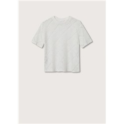Camiseta punto calado