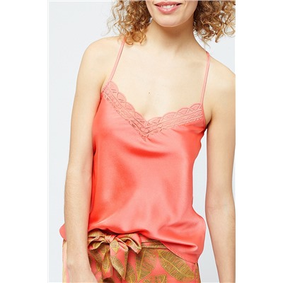 Top lencero Tribaly Coral