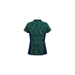 UA Fall Vineyard Navy Scrub Top
