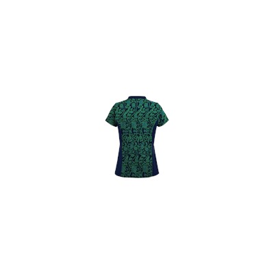 UA Fall Vineyard Navy Scrub Top