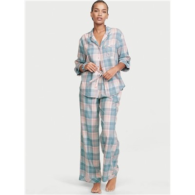 VICTORIA'S SECRET Flannel Long PJ Set