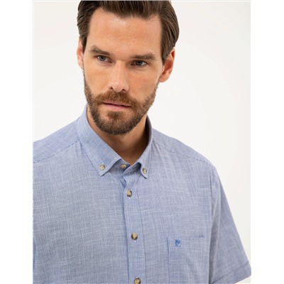 Saks Regular Fit Kısa Kollu Gömlek