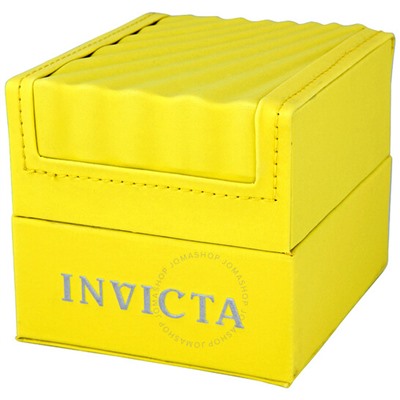 INVICTAII Black Dial Chronograph Stainless Steel Men's Watch