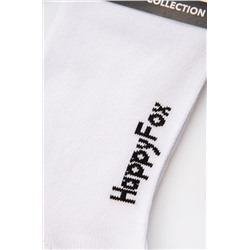 Прикольные носки с надписью Happyfox