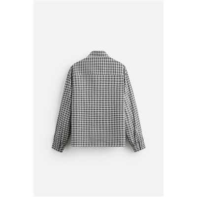 CAMISA CUADROS BOLSILLO