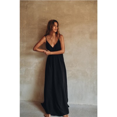 FLOWING MIDI DRESS