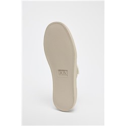 FABRIC STRAPPY BALLERINAS