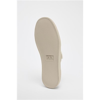 FABRIC STRAPPY BALLERINAS