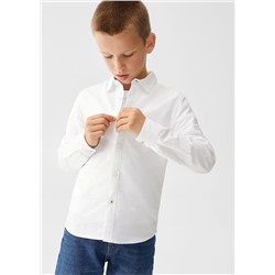 Camisa oxford algodón -  Niño | MANGO OUTLET España