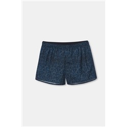 Dagi, D-men Saten Desenli Boxer