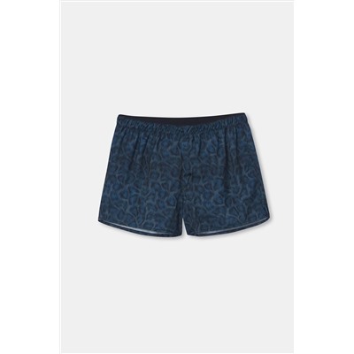 Dagi, D-men Saten Desenli Boxer