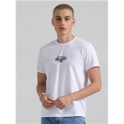 UNISEX LEE AND DRAGON BALL Z USUAL SUSPECTS TEE IN WHITE