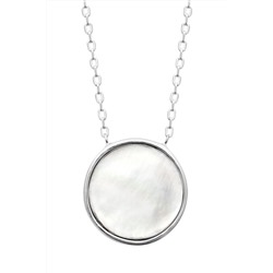 Collar Plata y nácar