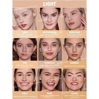 SKIN-FOCUS HIGH COVERAGE POWDER FOUNDATION-CHANTILLY