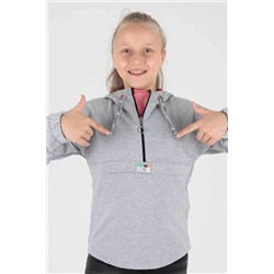 AHENGİM Kids Ak15260 Kız Kapşonlu Sweat 1-2-10001006