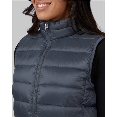 WOMEN'S LIGHTWEIGHT POLY-FILL PACKABLE VEST