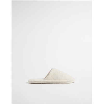 Slippers, Men, Beige