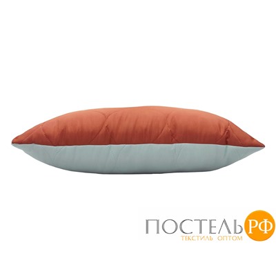 111960010-4473 Подушка 2Way 50х72 терракот/бирюза