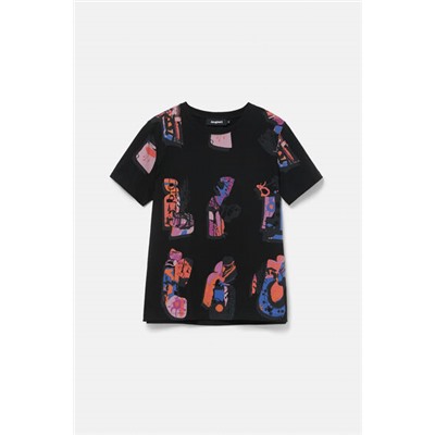 Camiseta holgada 100% algodón