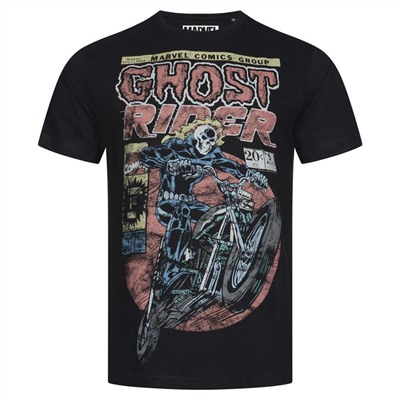 Ghost Rider MARVEL Herren T-Shirt FBMTS708BLK