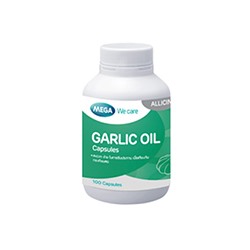 БАД с маслом чеснока в капсулах MEGA 100 капсул / MEGA Garlic oil 100 Caps