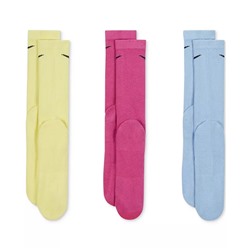 NIKE Everyday Plus Cushioned Training Crew Socks 3 Pairs
