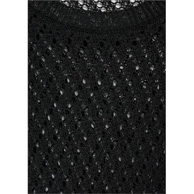 Jersey crochet manga corta